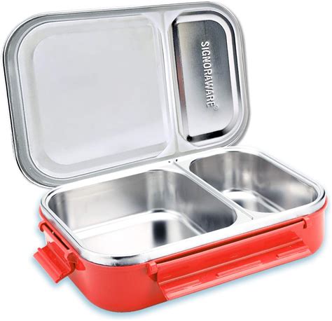 amazon lunch boxes steel|steel lunch box for school.